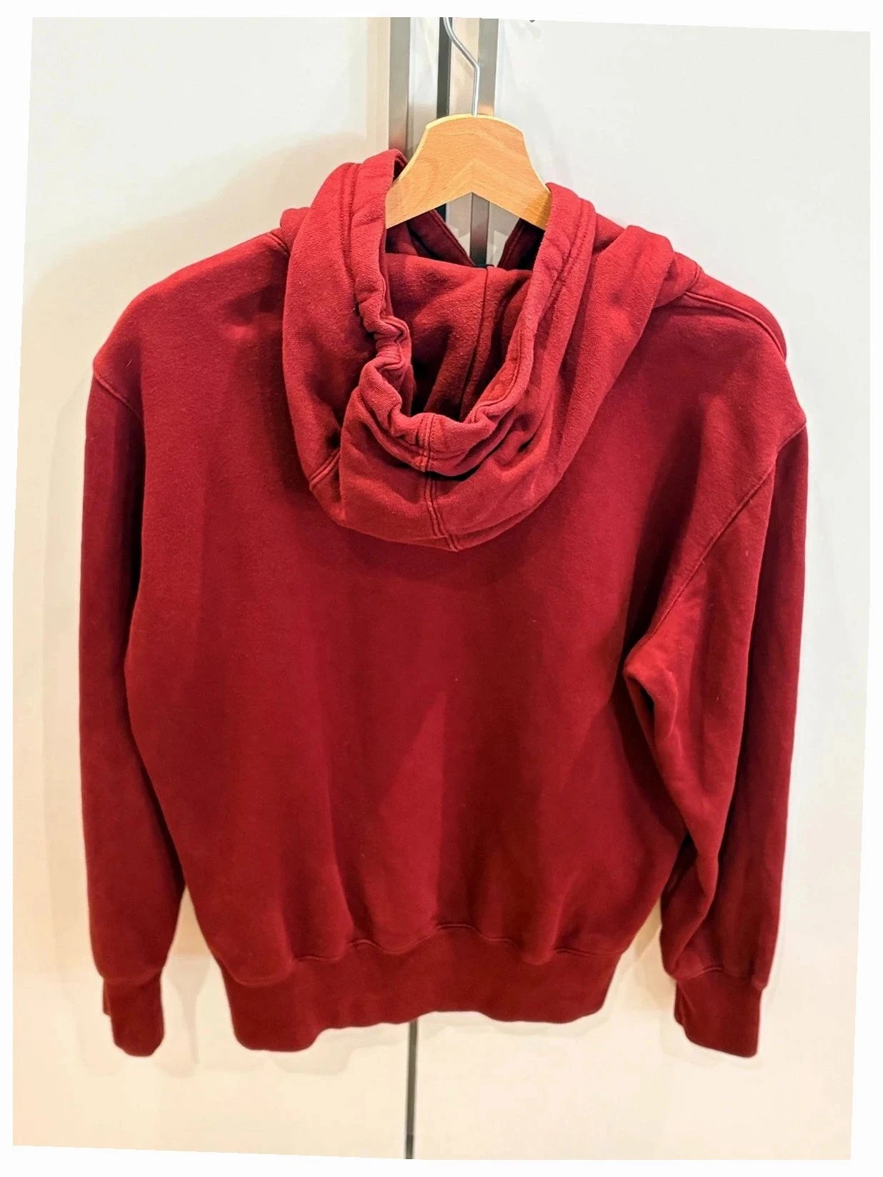 Champion Bordeaux M Hoodie – Logo Sleeve Sweatshirt – photo 2